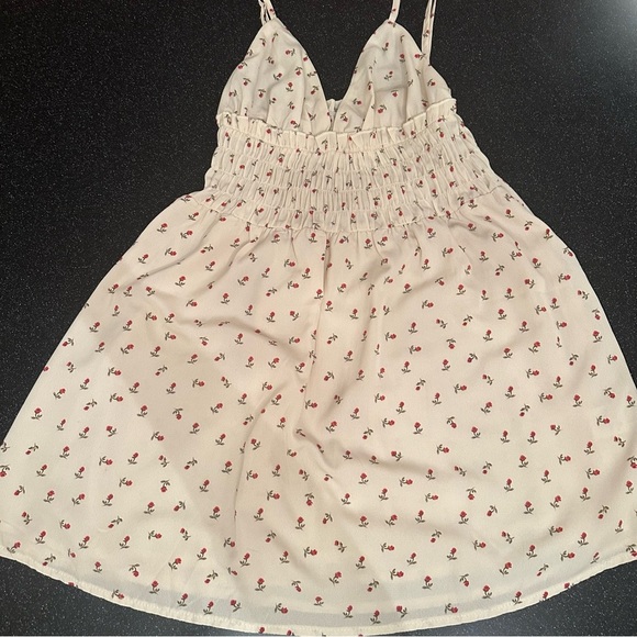 Princess Polly Cream Floral Mini Dress - Picture 7 of 8